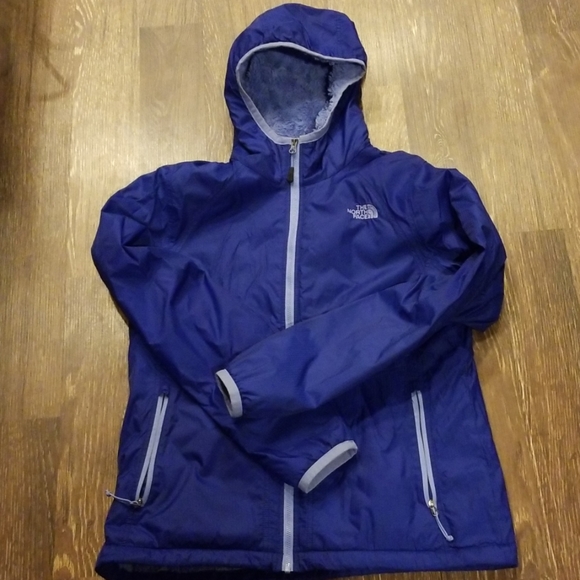 The North Face Jackets Coats The North Face Jacket Fuzzy Lined Raincoat W Hood Poshmark